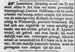 Sheboygan Nieuwsbode 24 oktober 1851