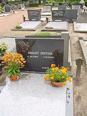 Grave of Dinant Hoitink in Winterswijk.