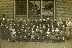 Schoolfoto met Hendrik Jan Hoitink
